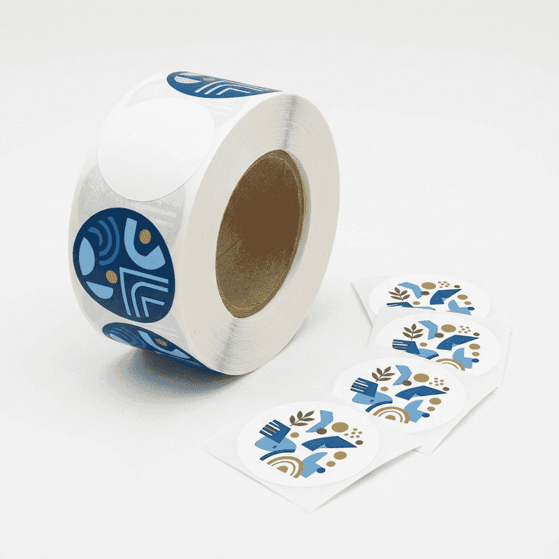 Branded Sticker Seal — Round 2"